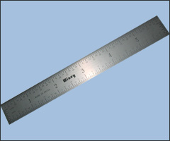Wixey 6" Precision Stainless Steel Scale
