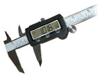Digital Calipers with Fractions