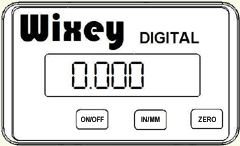 Wixey digital display