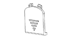 Battery Cover for Remote Router Readout