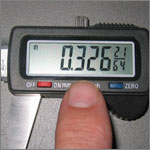 display in inches