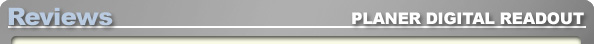 Reviews: Wixey Planer Digital Readout
