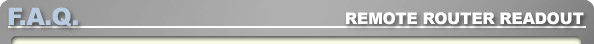FAQ: Wixey Remote Router Readout